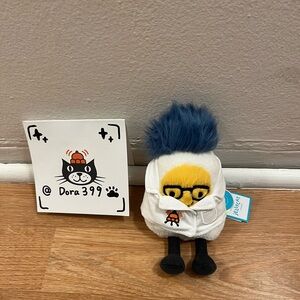 Jellycat Amuseables Boiled Egg Scientist Plush – NWT 🥚🔬